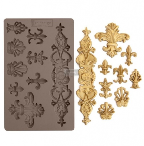 Redesign Decor 5'' x 8'' Silicone Mould - Fleur De Lis